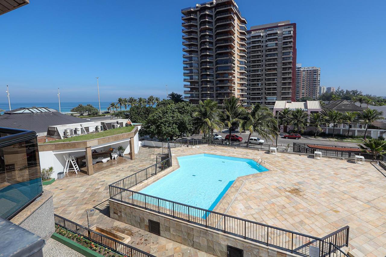 Appartamento Acolhedor Flat A Beira-Mar Na Barra Da Tijuca Rio de Janeiro Esterno foto