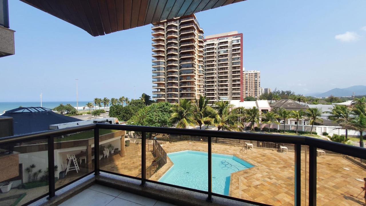Appartamento Acolhedor Flat A Beira-Mar Na Barra Da Tijuca Rio de Janeiro Esterno foto